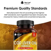New Leaf Cod Liver Oil Softgels